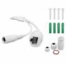 Комплект IP-видеонаблюдения KIT-A406IP-POE 4 Мп, 6 купольных IP-камер, NVR, 8 PoE портов