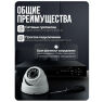 Комплект видеонаблюдения AHD 2Мп KIT-A215HD 15 камер для помещения, ночная съемка, датчик движения