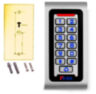 Система СКУД KIT-S601EM-WP-280LED электромагнитный замок 280 кг, панель металлическая, всепогодная