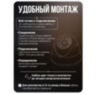 Комплект видеонаблюдения IP 5Мп KIT-A507IP-POE 7 камер с ночной съемкой для помещения, с датчиком движения, питание PoE
