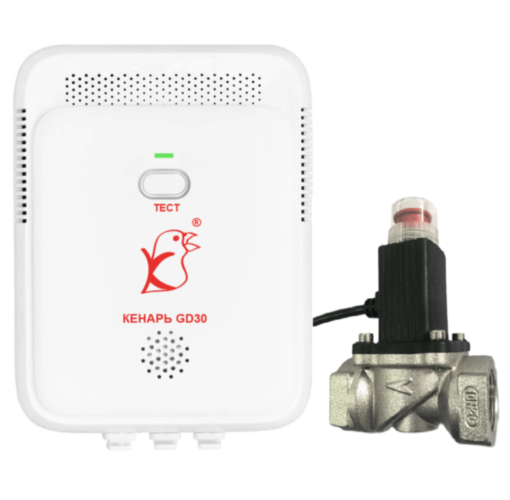 Комплект Кенарь GD30-CN (реле) + DN25 (1")