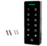 Система СКУД KIT-T1202EM-WP-W-SSM никелерованный замок тип НЗ, сенсорная панель, RFID 125кГц, WIFI модуль, приложение